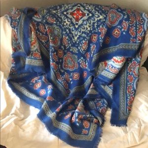 Shiraleah Chicago Paisley Fringe Scarf